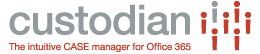 custodian for case management logo